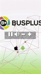 Mobile Screenshot of busplusradio.com